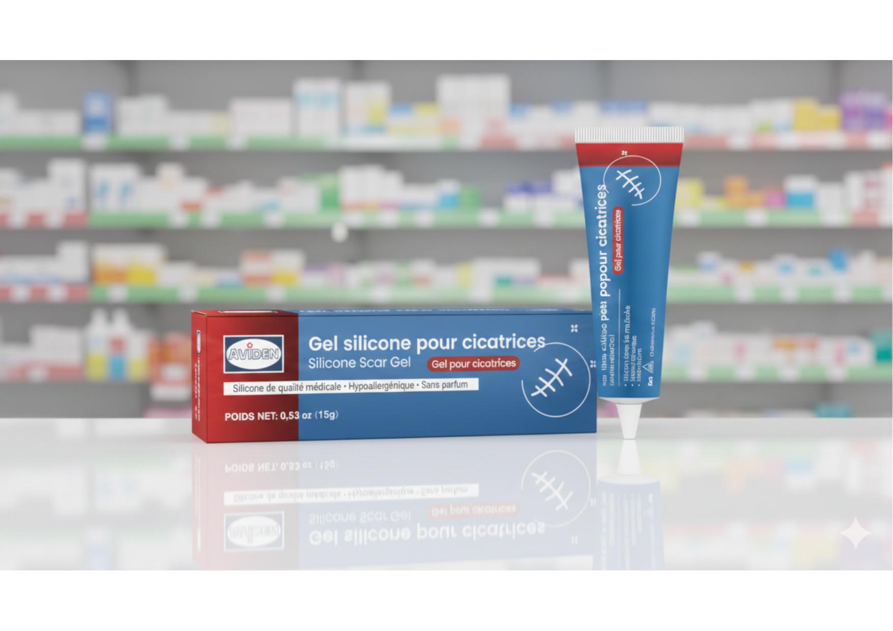 Gel silicone cicatrices